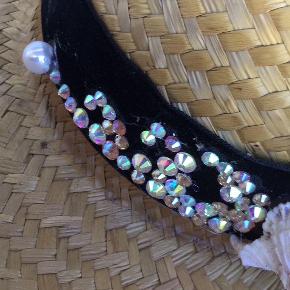 Western cowboy hat band cowgirl artisan OOAK Coachella festival titanic shell - Picture 10 of 10